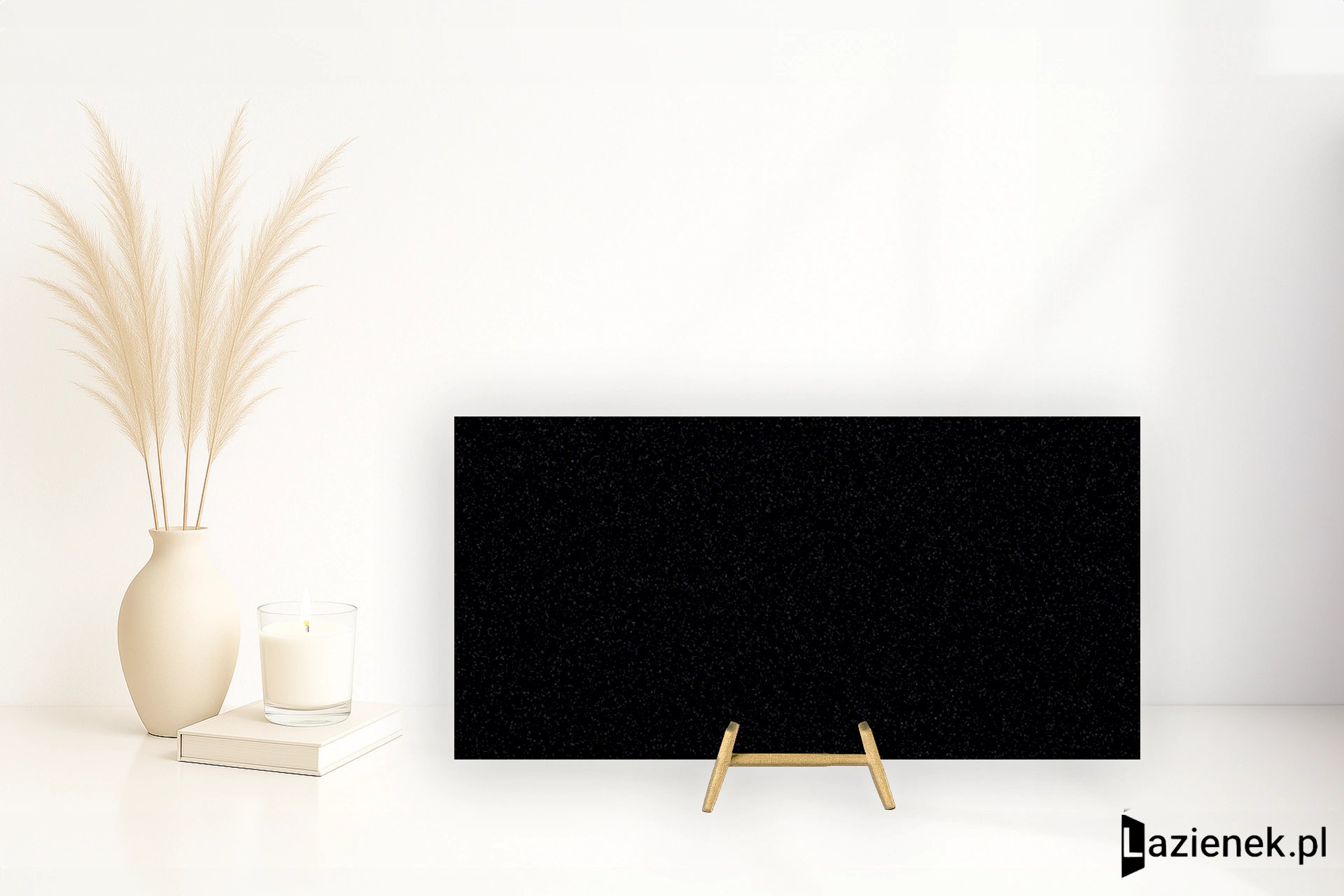 Cotto D'este Black White Black błyszcząca 50x100 cm gr. 6 mm - płytka rektyfikowana / EK9KB70